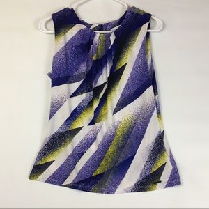 NWOT Calvin Klein Sleeveless Blouse M